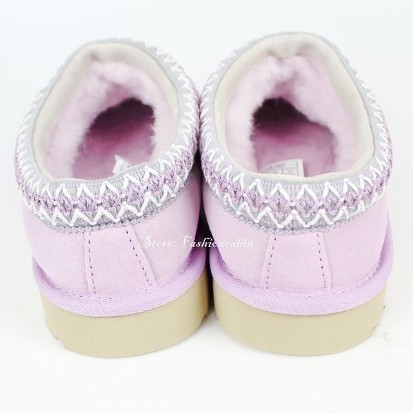 NEW UGG Suede Wool Lined Slip-on Slipper - Picture 9 of 12